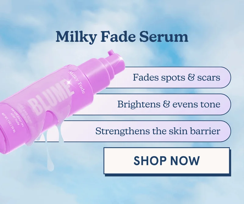 Milky Fade Serum: Fades spots & scars | Brightens & evens tone | Strengthens the skin barrier [SHOP NOW]