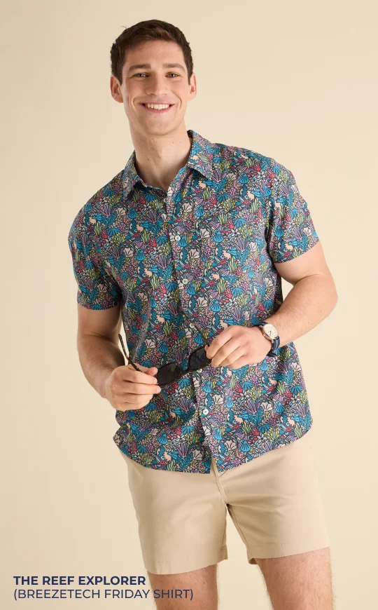 Breezetech Friday Shirt: The Reef Explorer