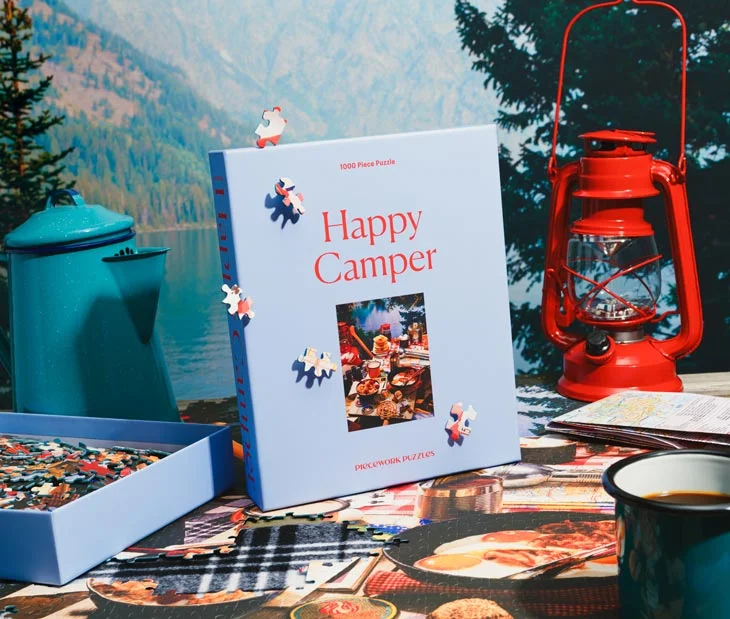New! Happy Camper 1000-Piece Jigsaw Puzzle