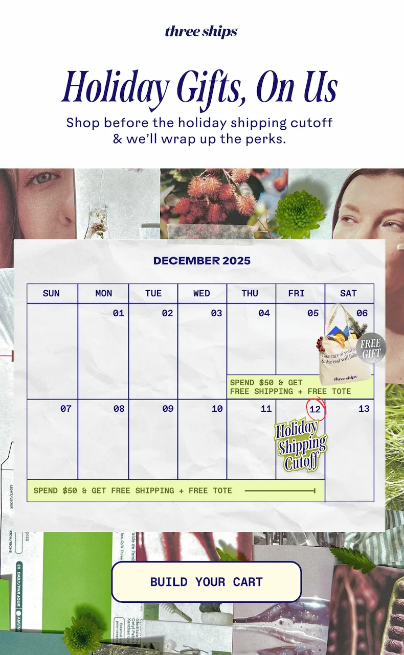 Holiday Gifts, On Us. Build Your Cart.