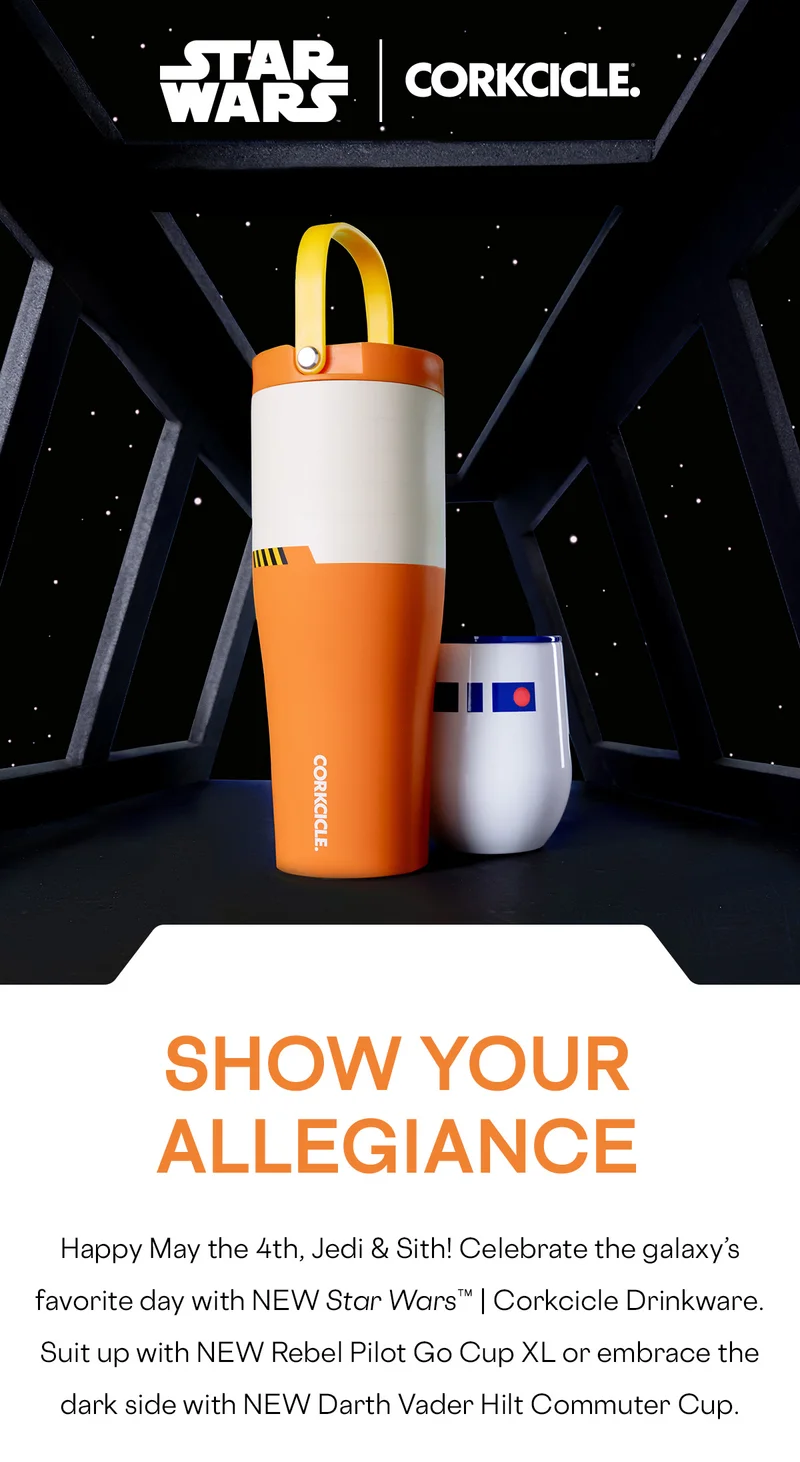 MAY THE 4TH BE WITH YOU