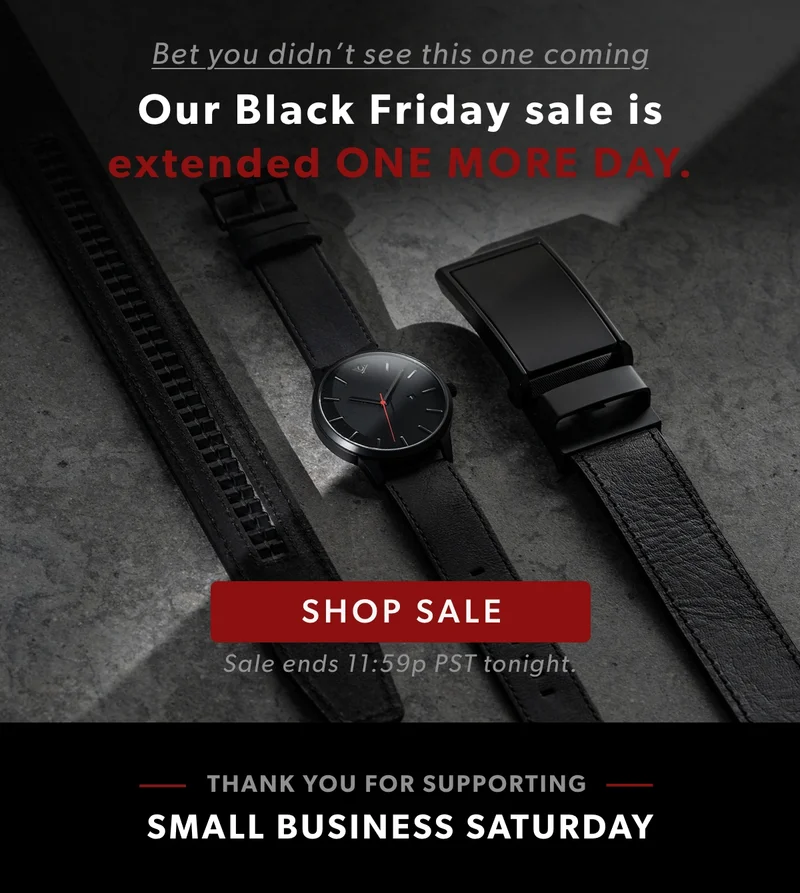 Thank you for supporting Small Business Saturday! Enjoy up to 55% OFF SITEWIDE. No coupon required. SHOP NOW