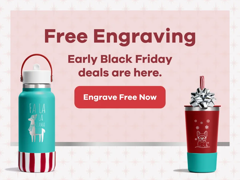 Free Engraving. Early Black Friday deals are here | Engrave Free Now