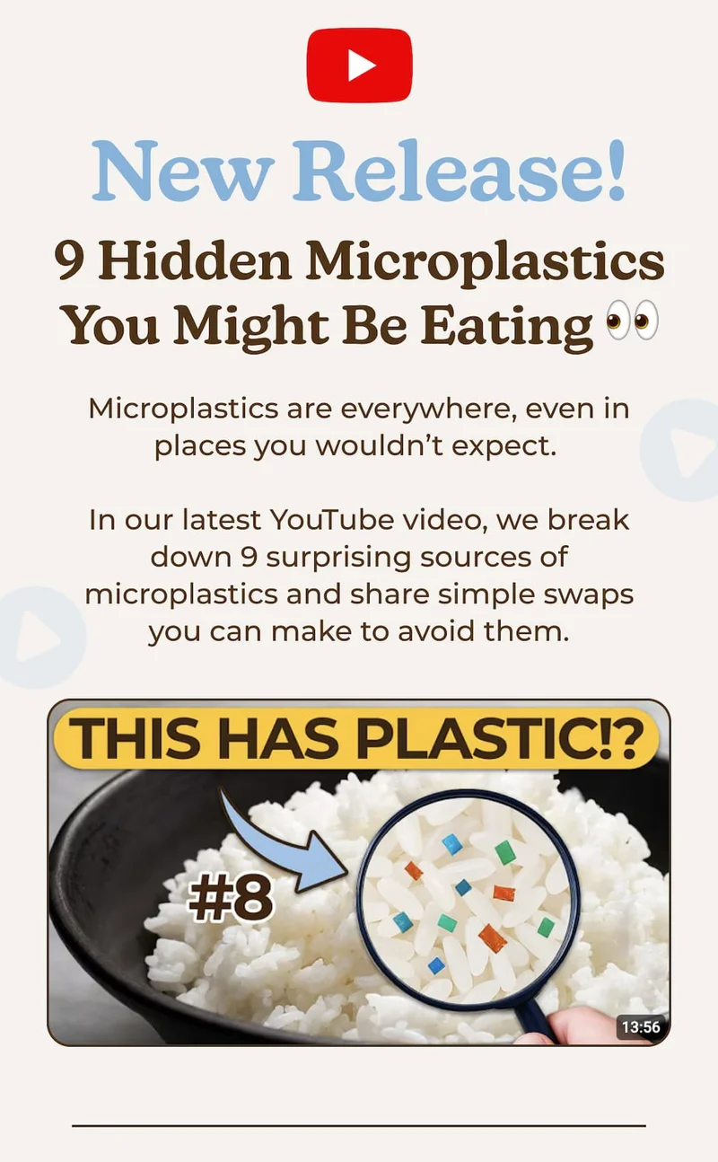 Watch now! 9 Hidden Microplastics You Might Be Eating