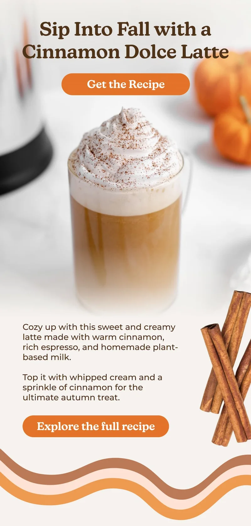 Sip Into Fall with a Cinnamon Dolce Latte