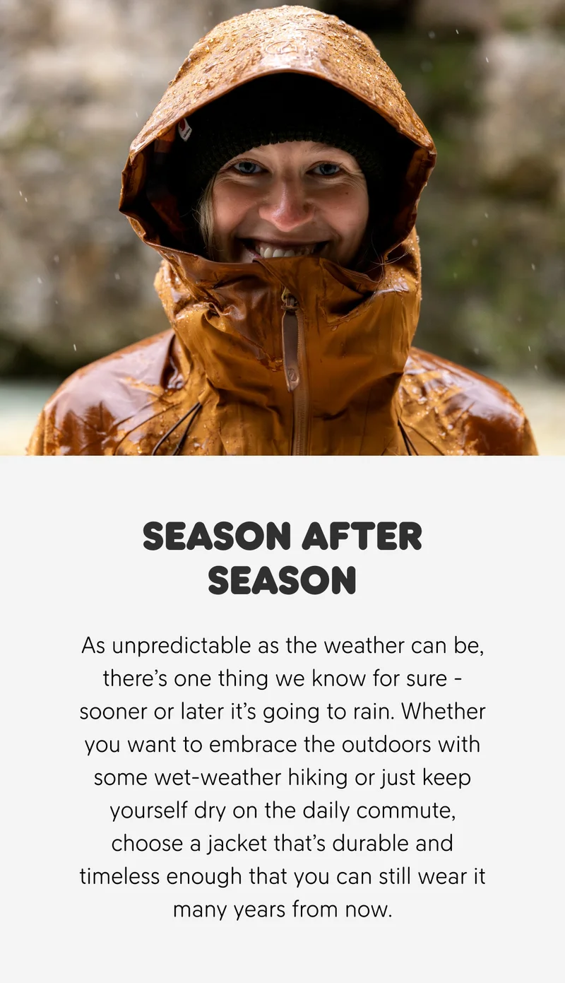 Water-resistant and waterproof Shell Jackets