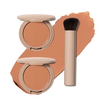 No Makeup Makeup 4-in-1 Foundation Duo + Brush