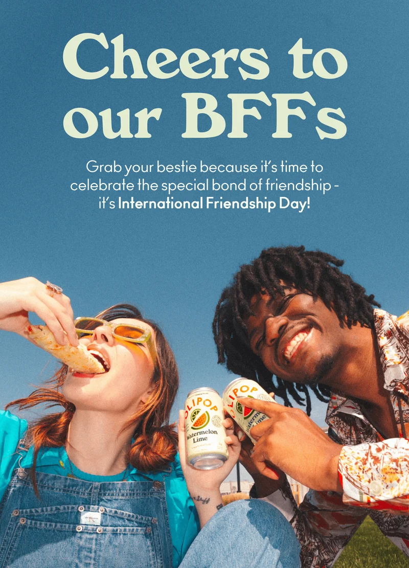 Grab your bestie because it’s time to celebrate the special bond of friendship - it’s International Day of Friendship!