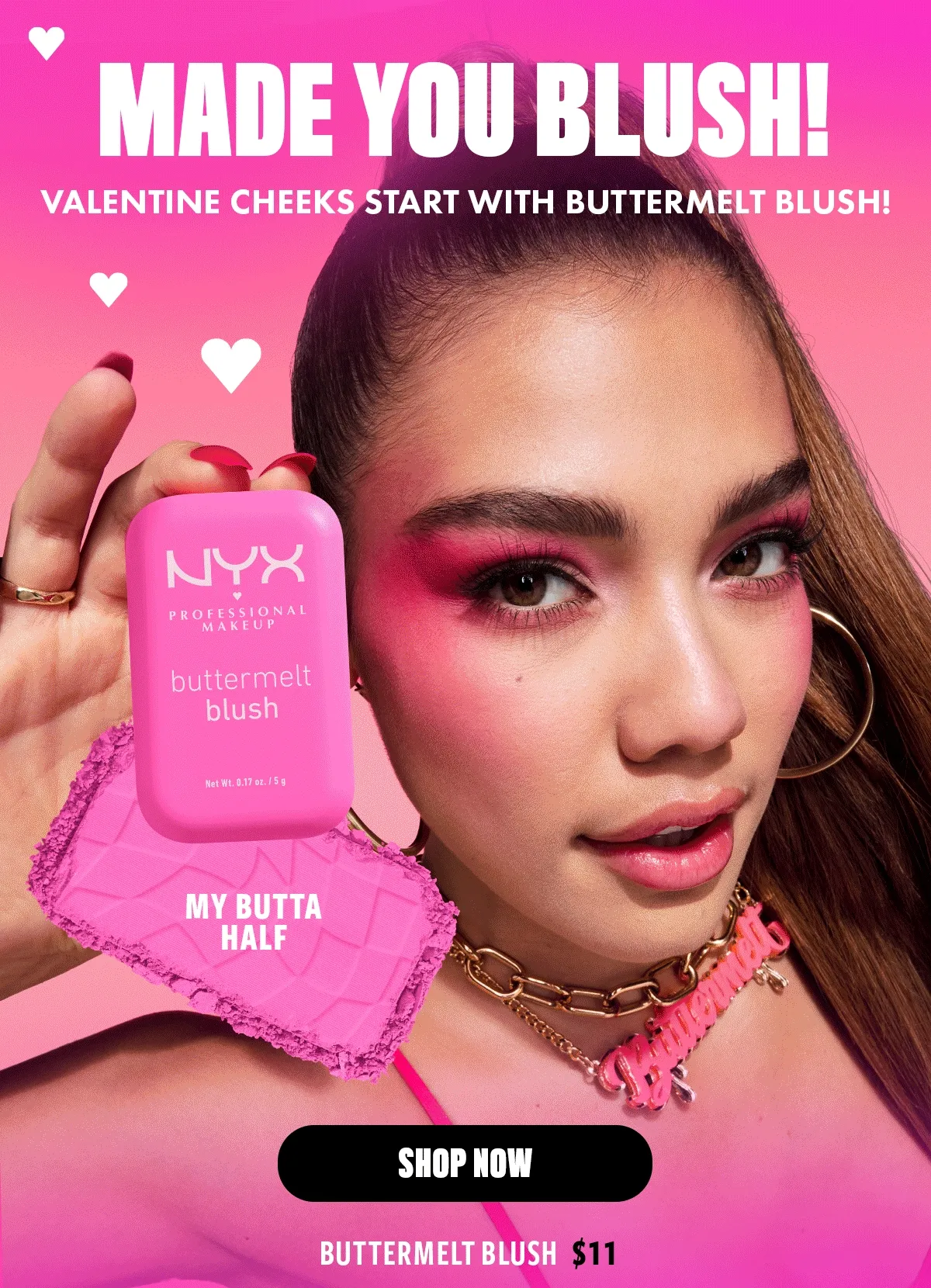 MADE YOU BLUSH!