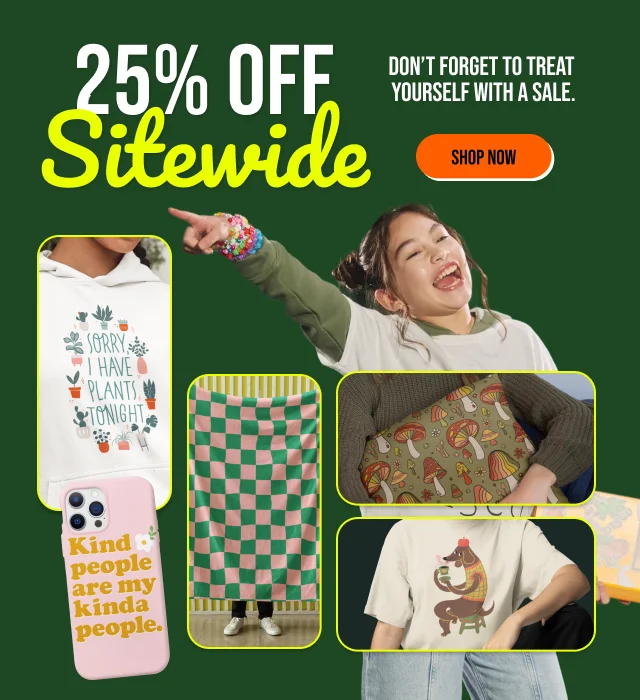 Treat yourself with 25% off