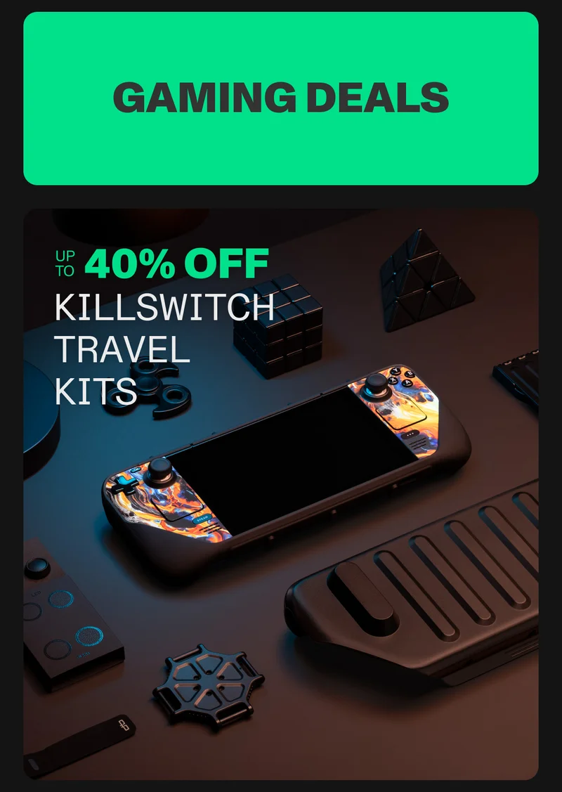 Save up to 40% on Killswitch Travel Kits