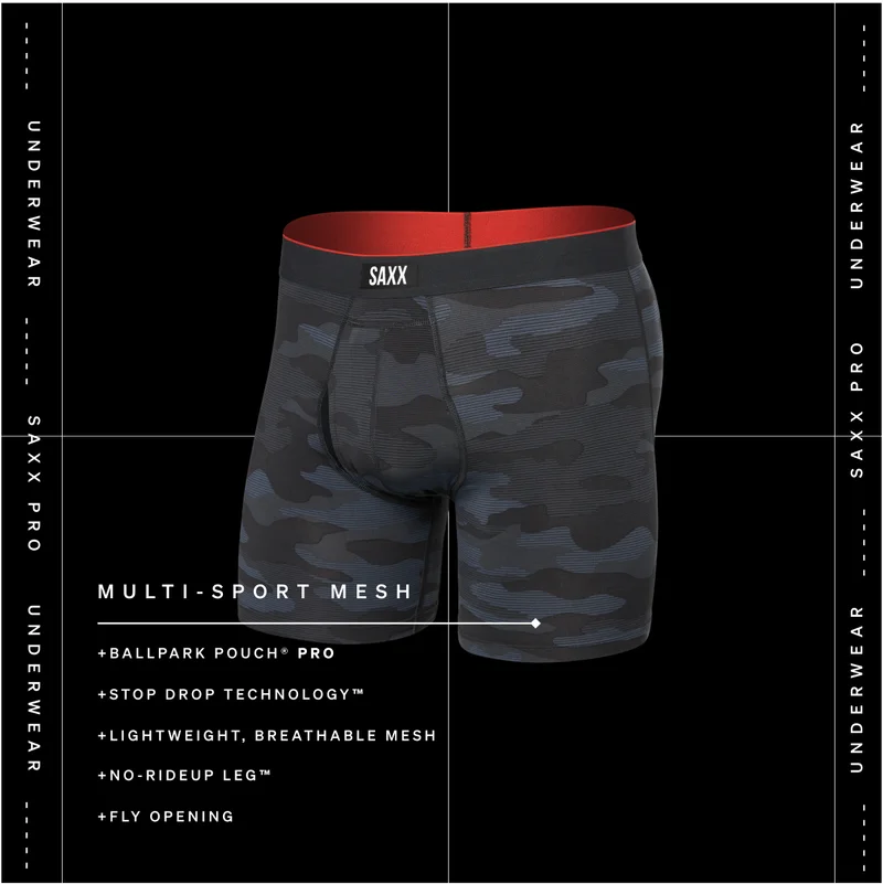 Multi-Sport Mesh Boxer Brief