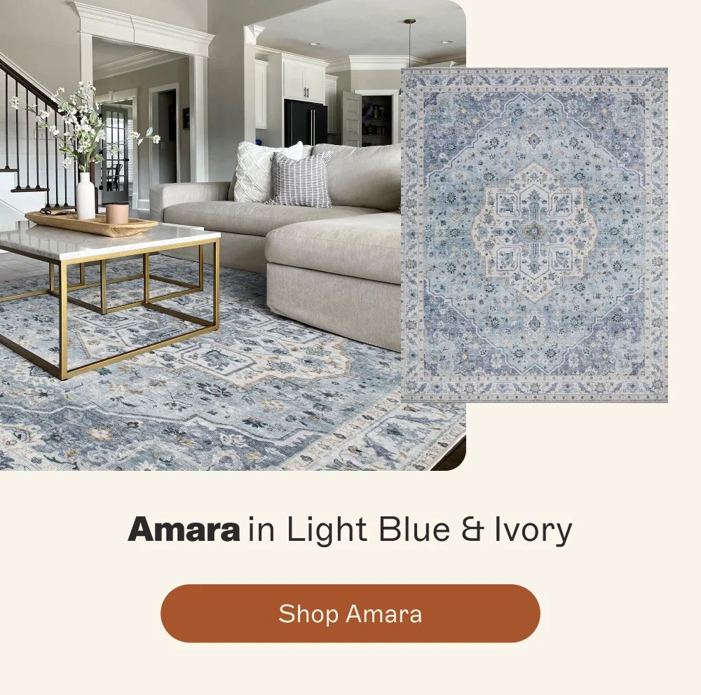 Amara in Light Blue & Ivory shop Amara