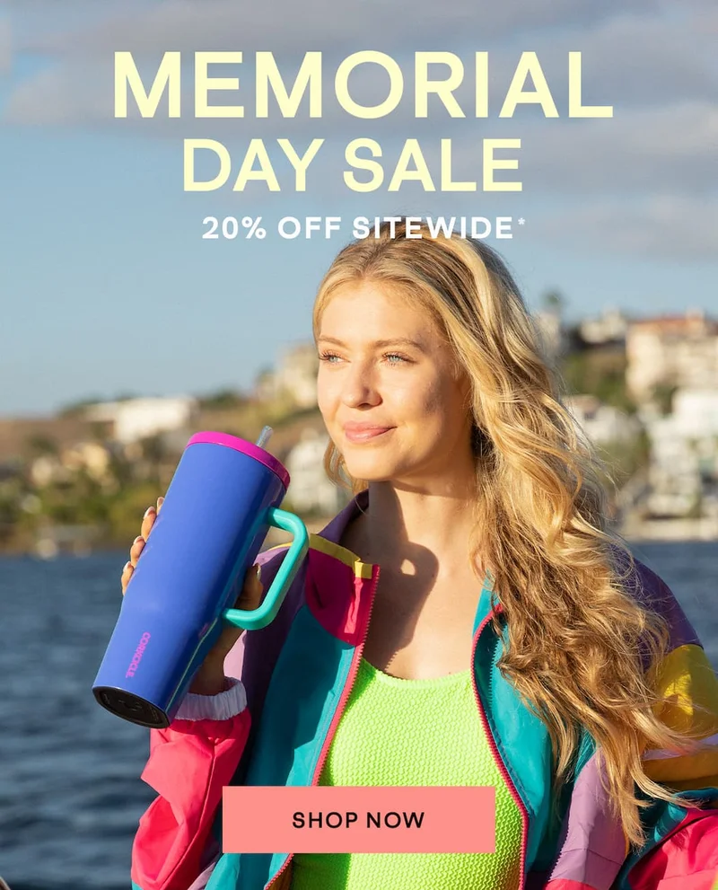 SURPRISE! Shop 20% off sitewide for one more day!