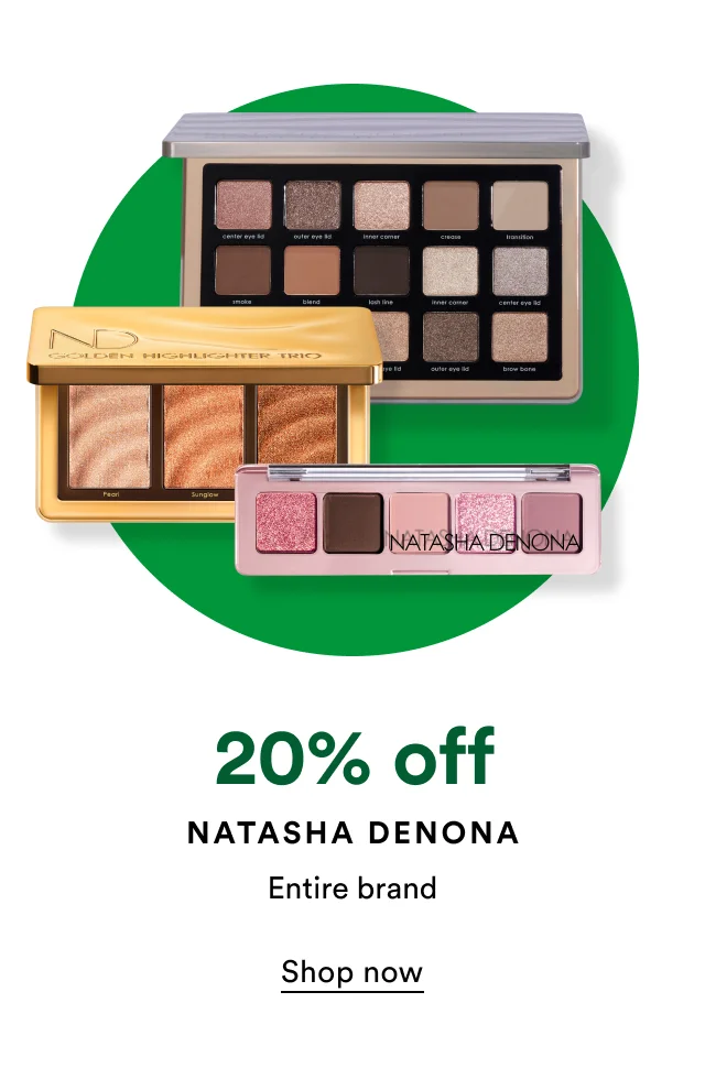20% off Natasha Denona
