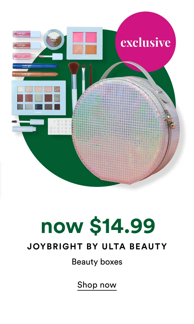 now $16.99 JoyBright by Ulta Beauty Beauty boxes