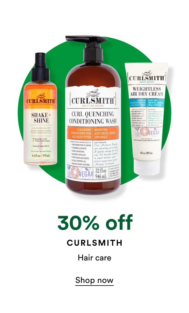 30% off Curlsmith