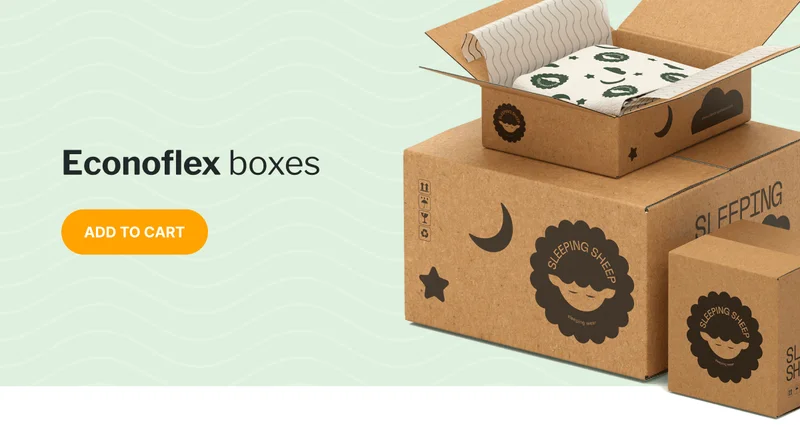 Econoflex boxes | Add to cart