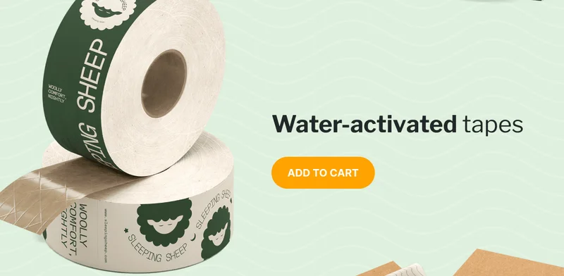 Water-activated tapes | Add to cart