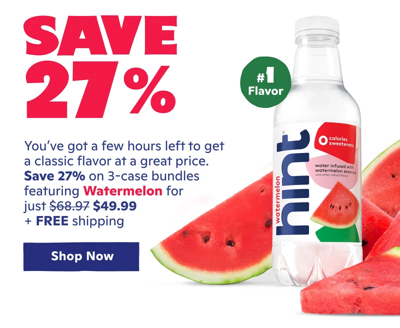 Save 27% on our classic Flavor: Watermelon