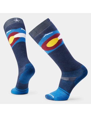 Snowboard Colorado Over The Calf Socks