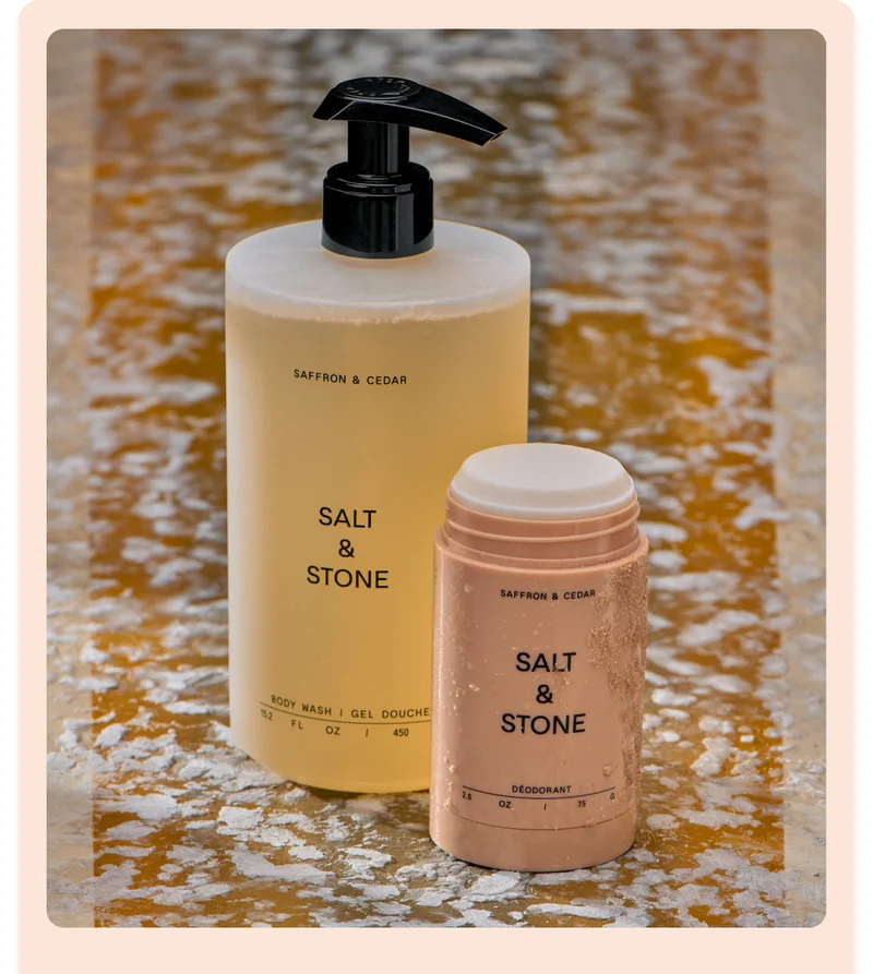 NEW SAFFRON & CEDAR ESSENTIALS DUO. SHOP NOW.
