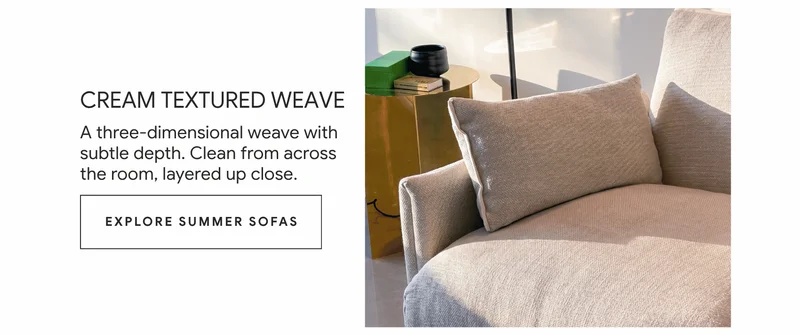 Cream Textured Weave
