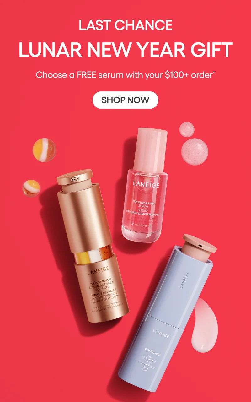 LUNAR NEW YEAR GIFT: FREE SERUM WITH $100+