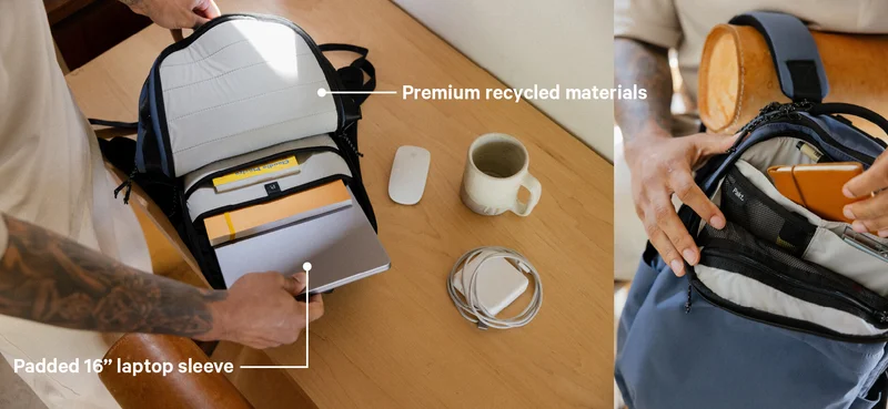 The Pakt Travel Backpack