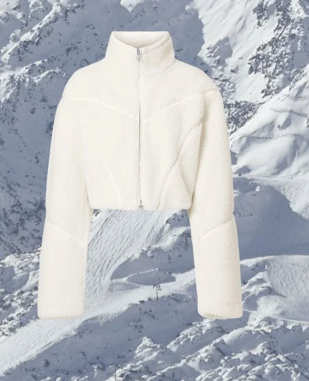 Sherpa Cropped Slope Side Jacket