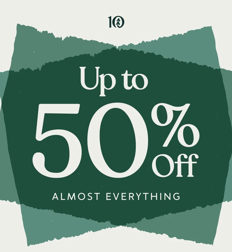 Up to 50% Off Almost Everything