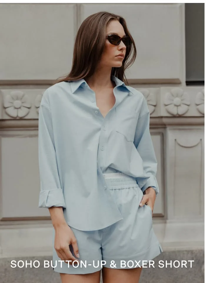 SoHo Button-Up & Boxer Short