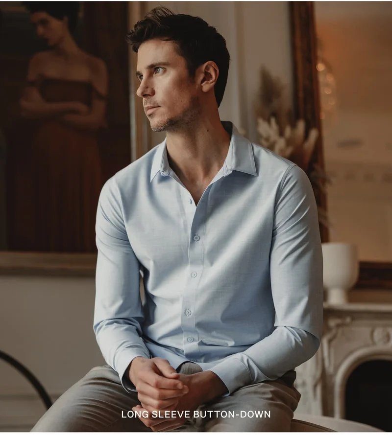 Long Sleeve Button-Down