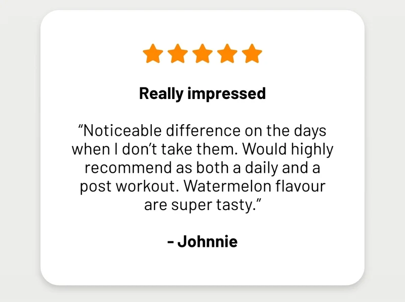 Review from Johnnie
