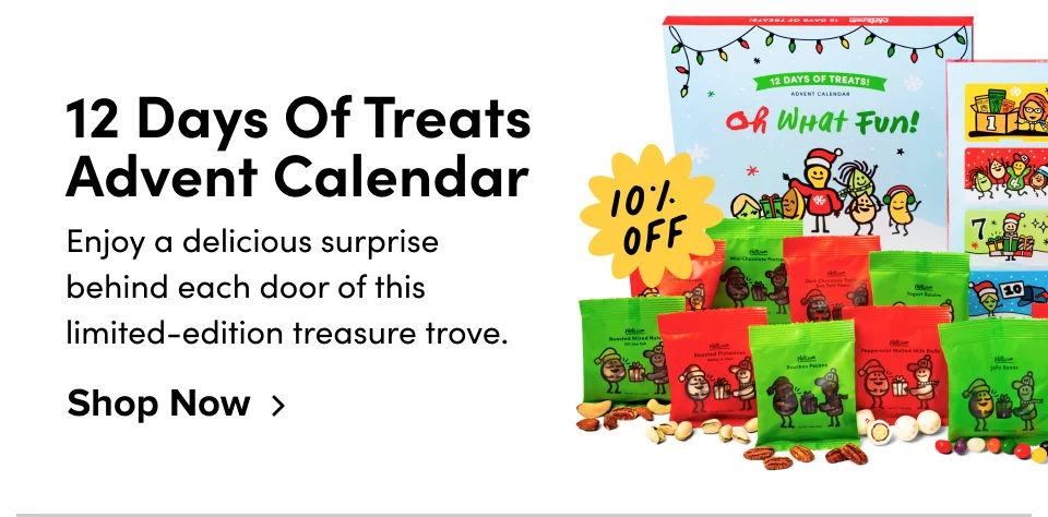 12 Days of Treats Advent Calendar 10% off Enjoy a delicious surprise behind each door of this limited-edition treasure trove. Shop Now