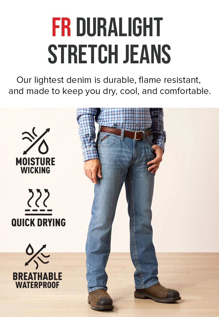 FR DURALIGHT STRETCH JEANS