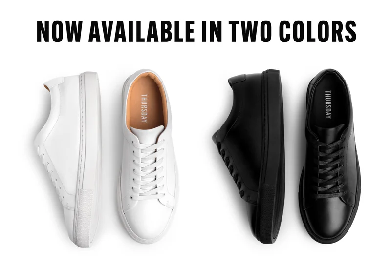 The Encore Sneaker Now Available in Two Colors