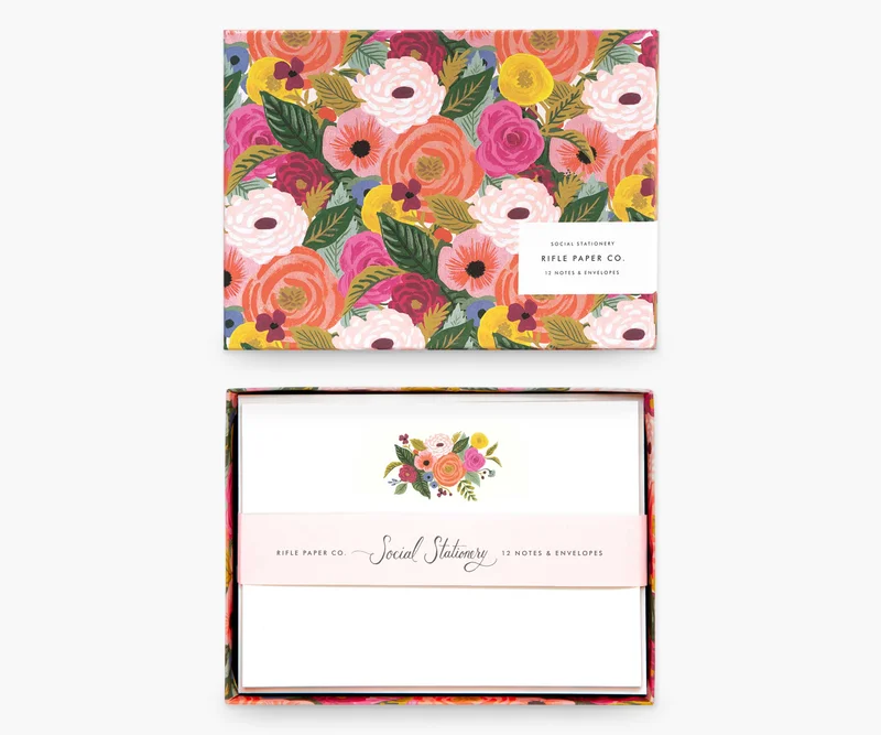 Image of Social Stationery Set - Garden Party