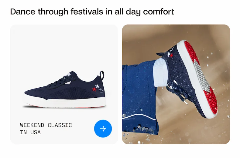 Dance through festivals in all day comfort