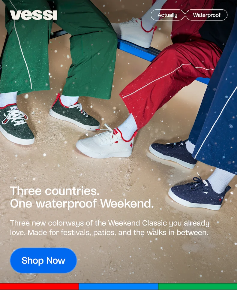Three countries. One Waterproof Weekend