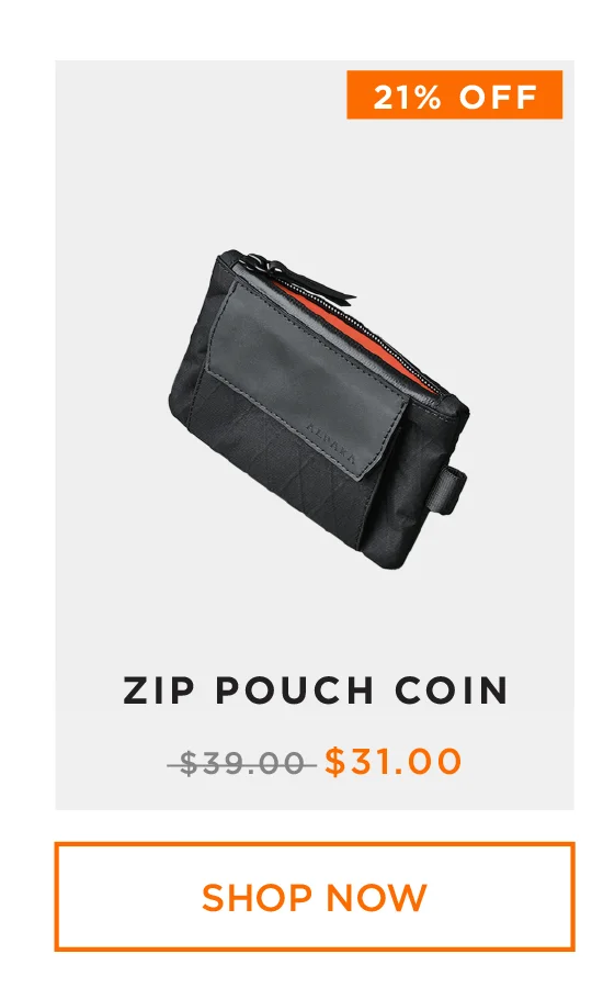 zip pouch coin
