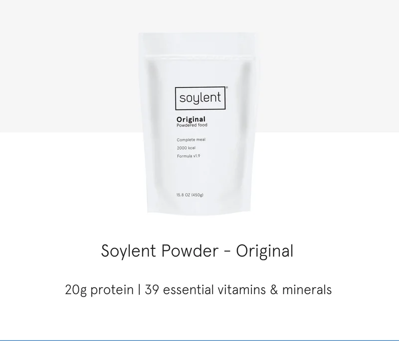 soylent powder - original