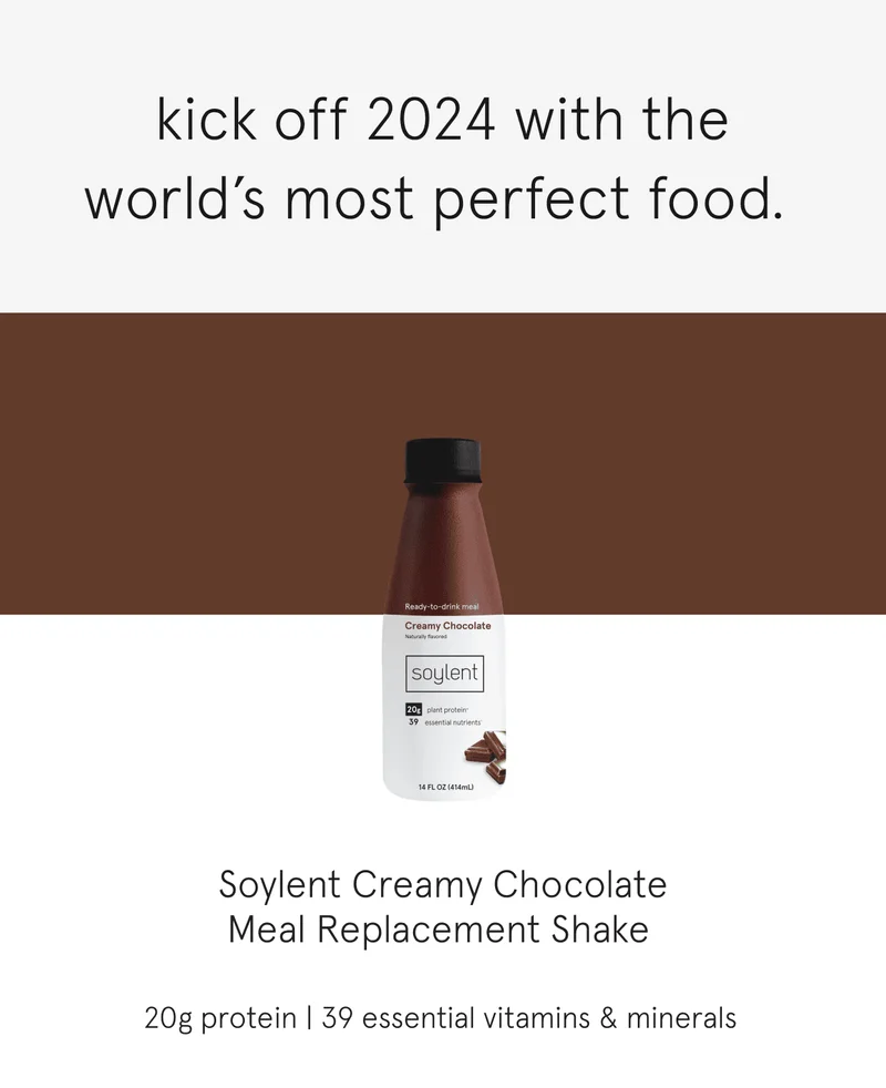 Soylent creamy chocolate
