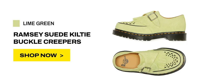 Ramsey Suede Kiltie Buckle Creepers