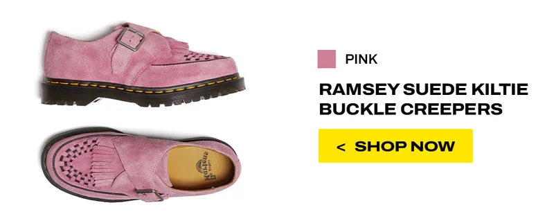 Ramsey Suede Kiltie Buckle Creepers