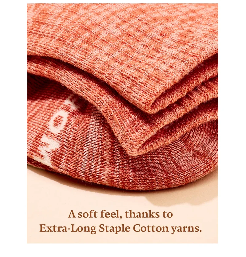 A soft feel, thanks to Extra Long Staple Cotton yarns.