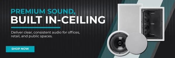 In-Ceiling Speakers, Premium Sound