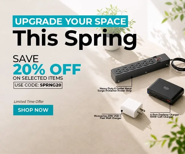 Level Up Your Space This Spring Save 20% OFF on selected items Use Code: SPRNG20