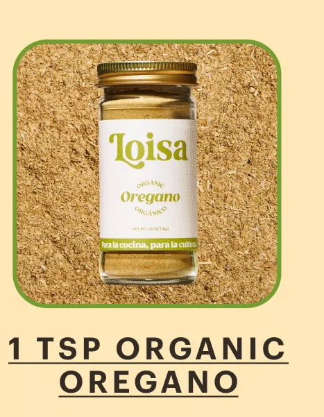 1 tsp Loisa Organic Oregano