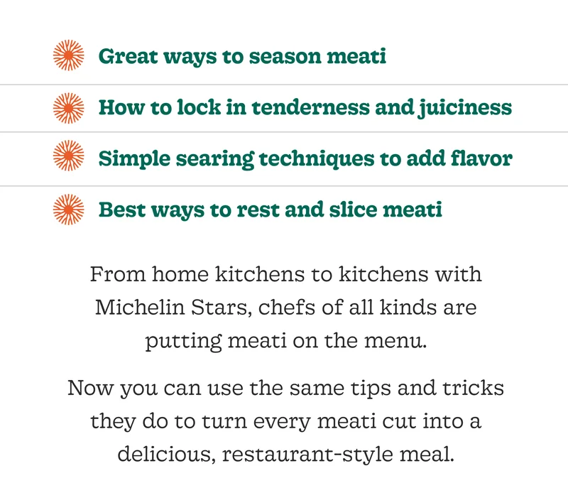 How to Lock in Tenderness and Juiciness Simple Searing Techniques to Add Flavor Best Ways to Rest and Slice Meati